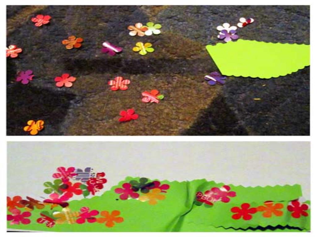 украсить зеленую поляну