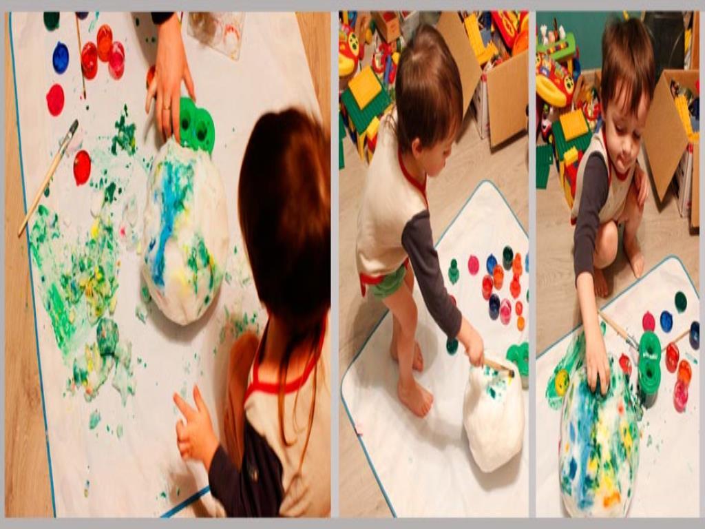 Детские игры со снегом дома. Рисуем снег