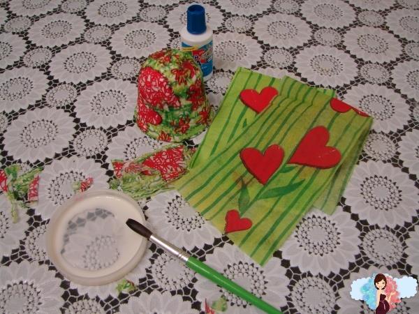 Новогодний колокольчик своими руками. Декупаж