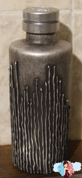 Декорирование бутылки своими руками (с фото). Вот что у нас получилось.