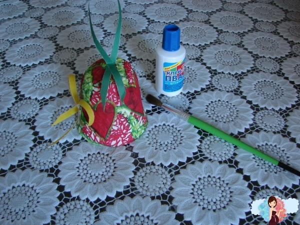 Новогодний колокольчик готов