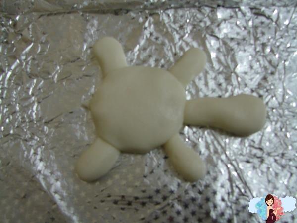 Мастер класс. Магниты из соленого теста. Начинаем делать магнит черепаху.